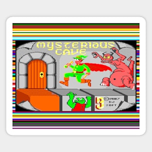 c64 fake 8 bit game loading screen Magnet